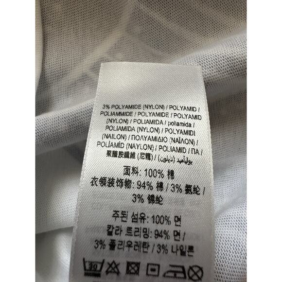 Burberry EKD Printed Men’s White/Blue T-shirt Medium 8077669 Portugal NWT $910 - Picture 11 of 11